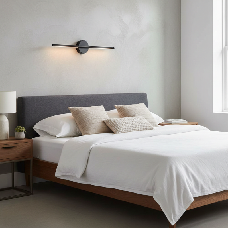 Orion | Minimalist Sleek LED Wall Light Lighting for Bedroom & Bathroom