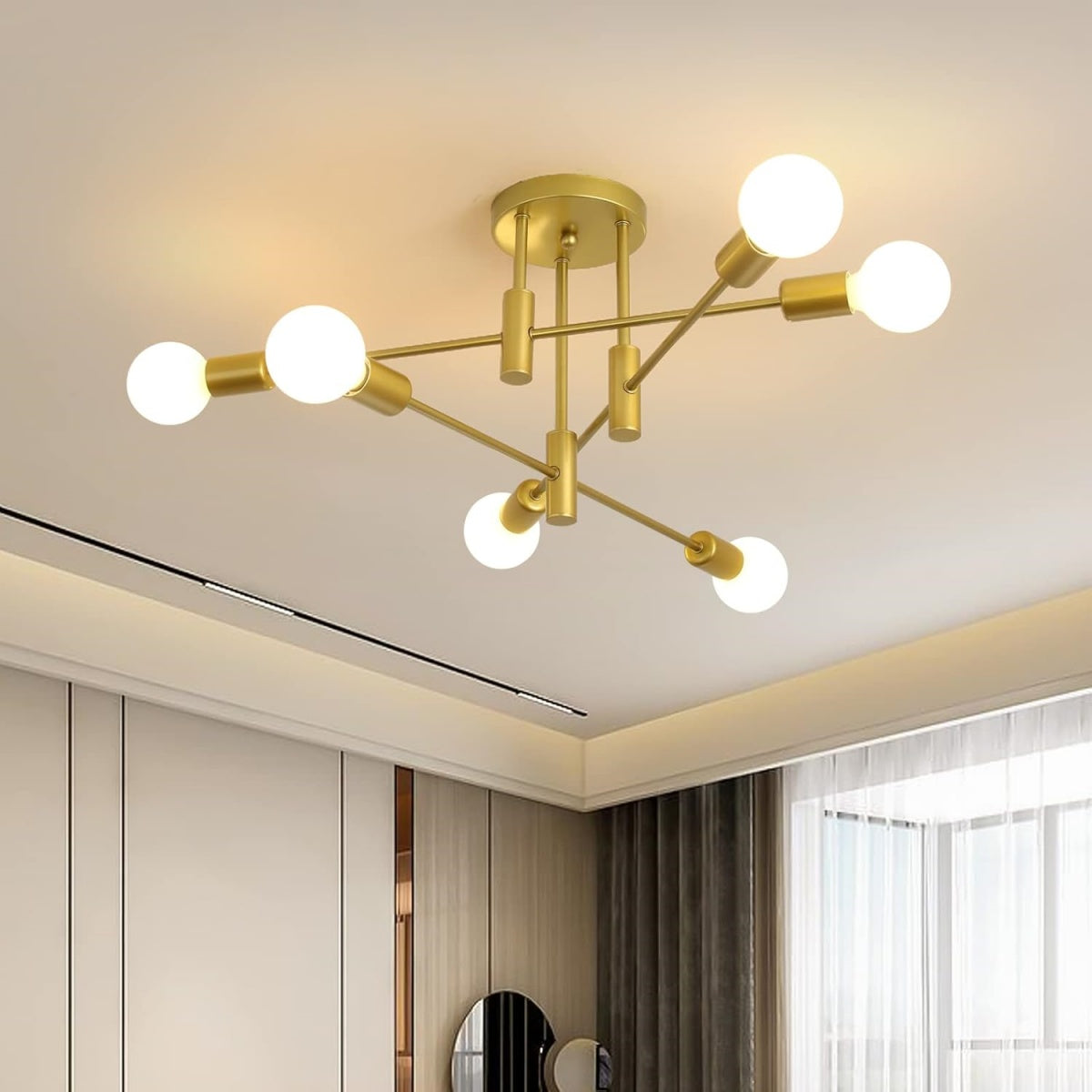 Bennett | Ceiling Light Metal Multi Light Fixture for Living Room