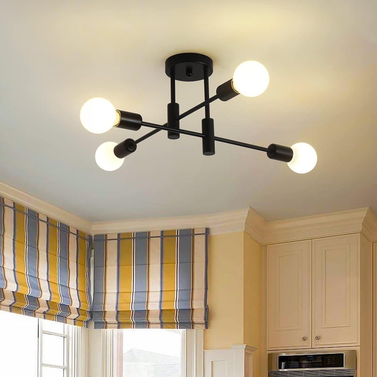 Bennett | Ceiling Light Metal Multi Light Fixture for Living Room