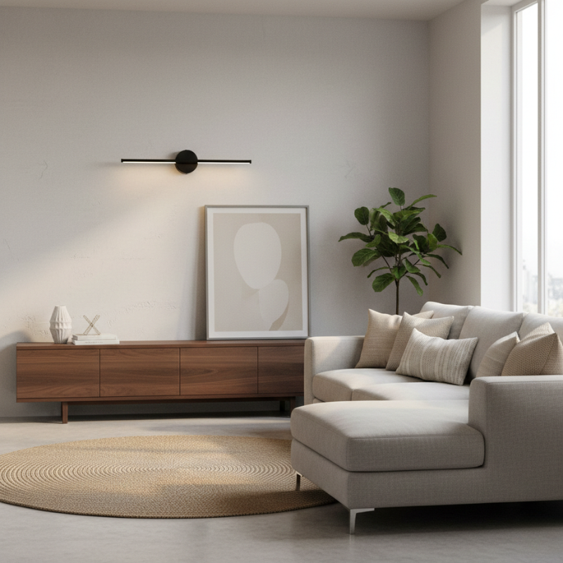 Orion | Minimalist Sleek LED Wall Light Lighting for Bedroom & Bathroom