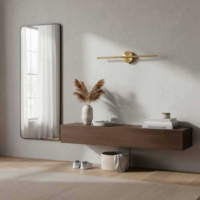 Orion | Minimalist Sleek LED Wall Light Lighting for Bedroom & Bathroom