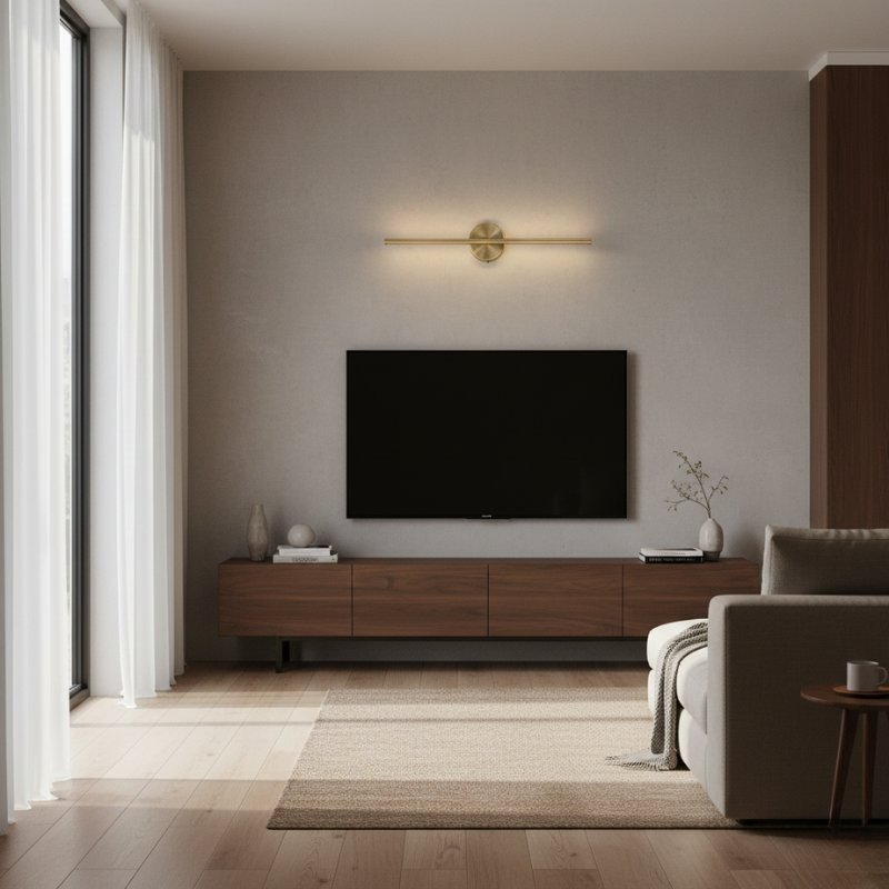 Orion | Minimalist Sleek LED Wall Light Lighting for Bedroom & Bathroom