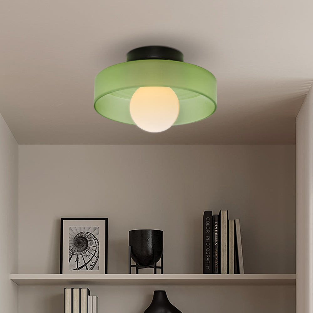Kelly | Flush Ceiling Light, Modern