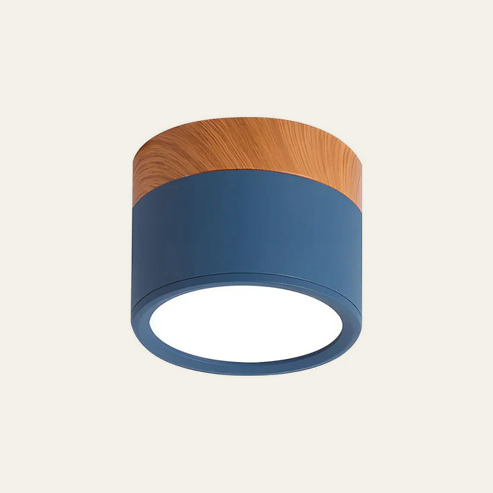 Noor | Flush Ceiling Lights, Cylinder