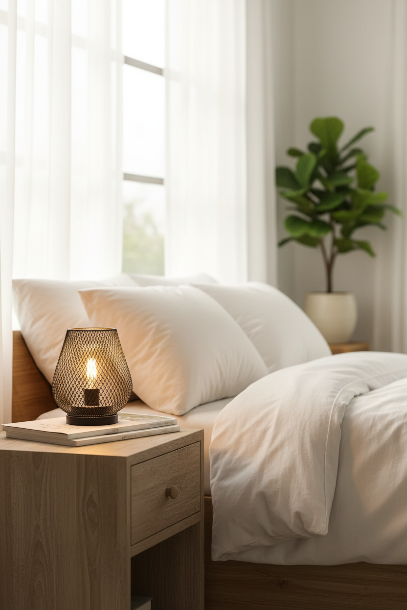 Seraphina | Table Lamp Portable LED Accent Light for Bedroom and Study