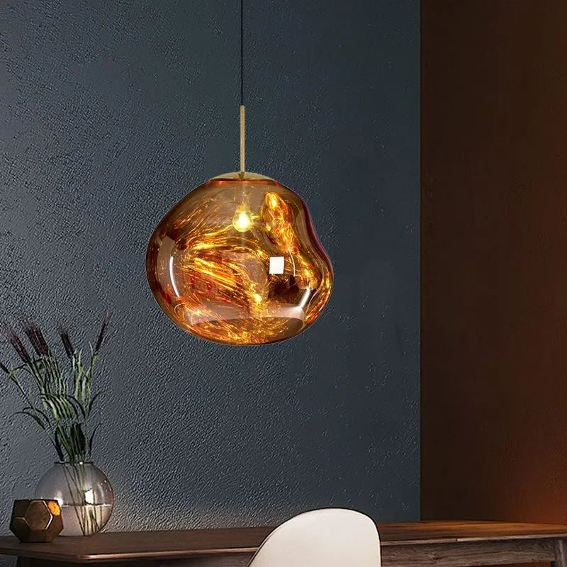 Jameson | Classic Pendant Light – Modern Acrylic Shade, Hardwired LED