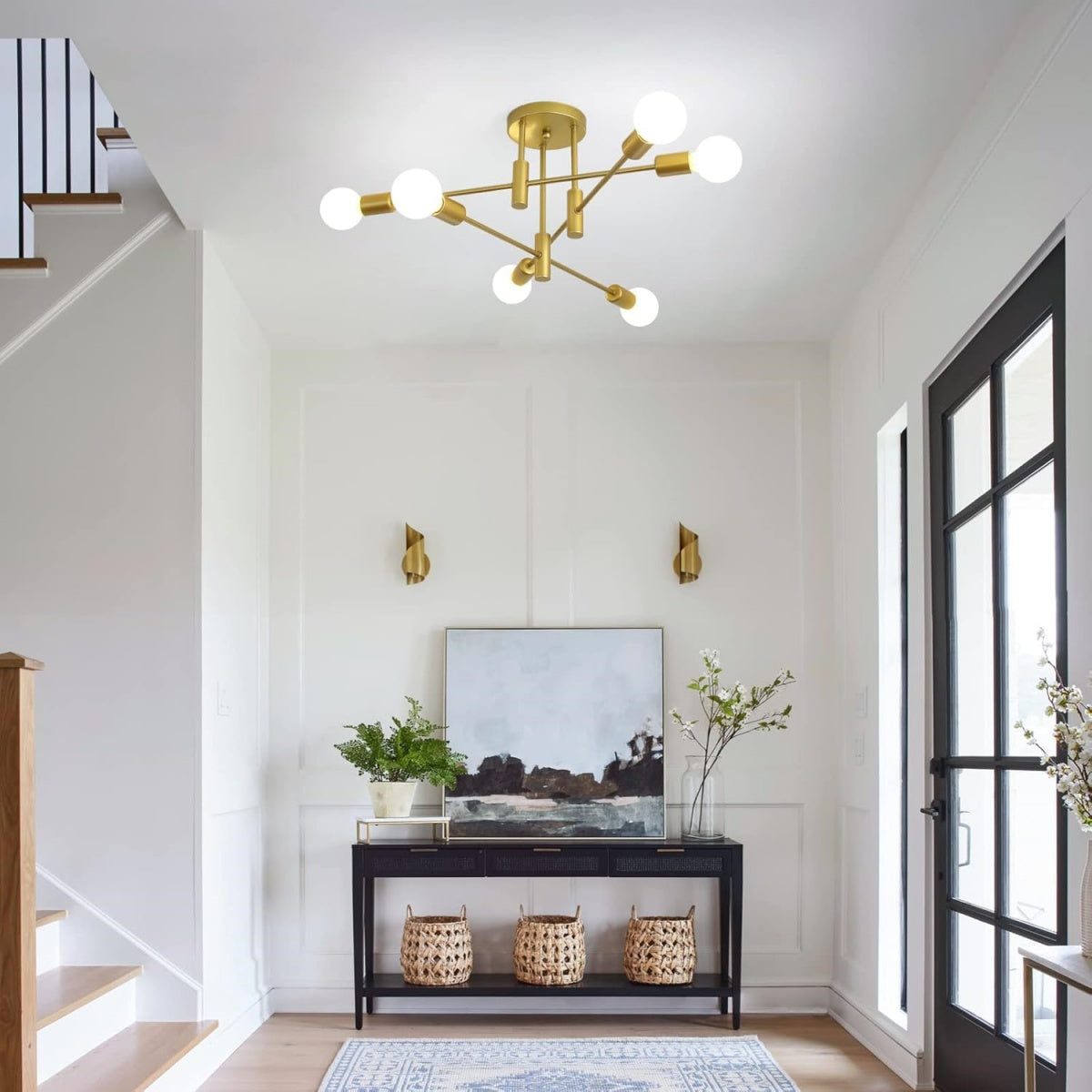 Bennett | Ceiling Light Metal Multi Light Fixture for Living Room