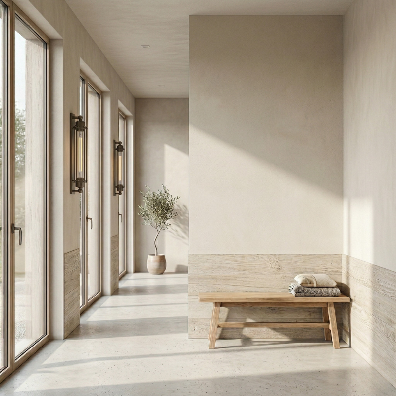 Noah | Retro Hallway Wall Light