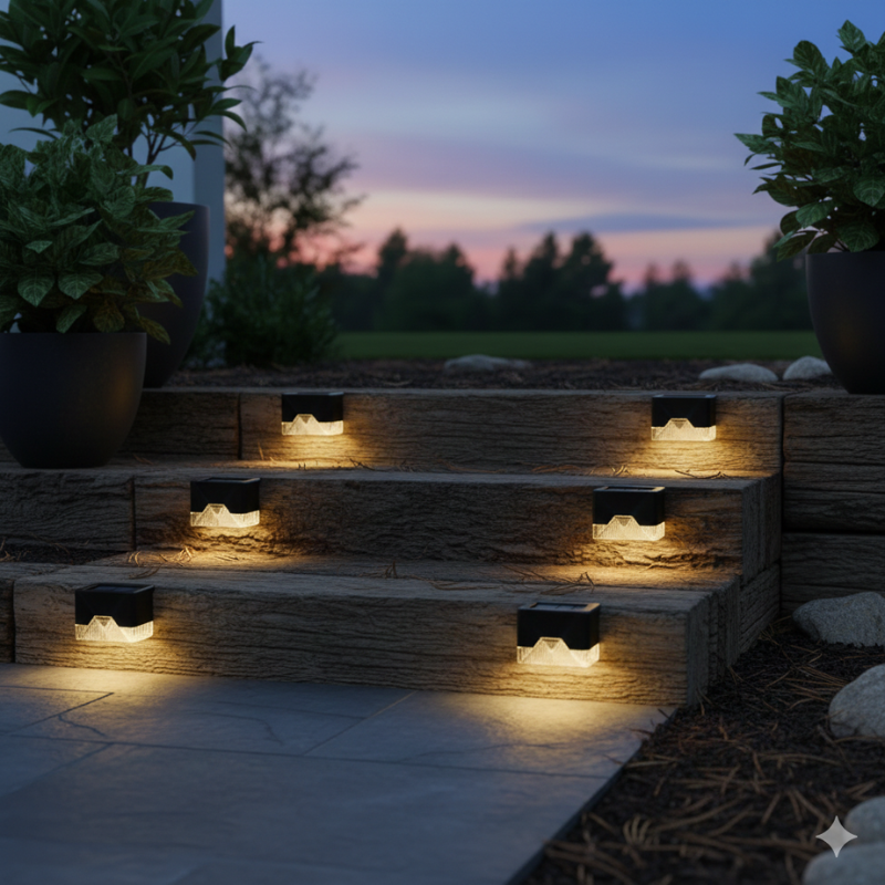 Arya | Easy Install Warm White Solar Garden Lights