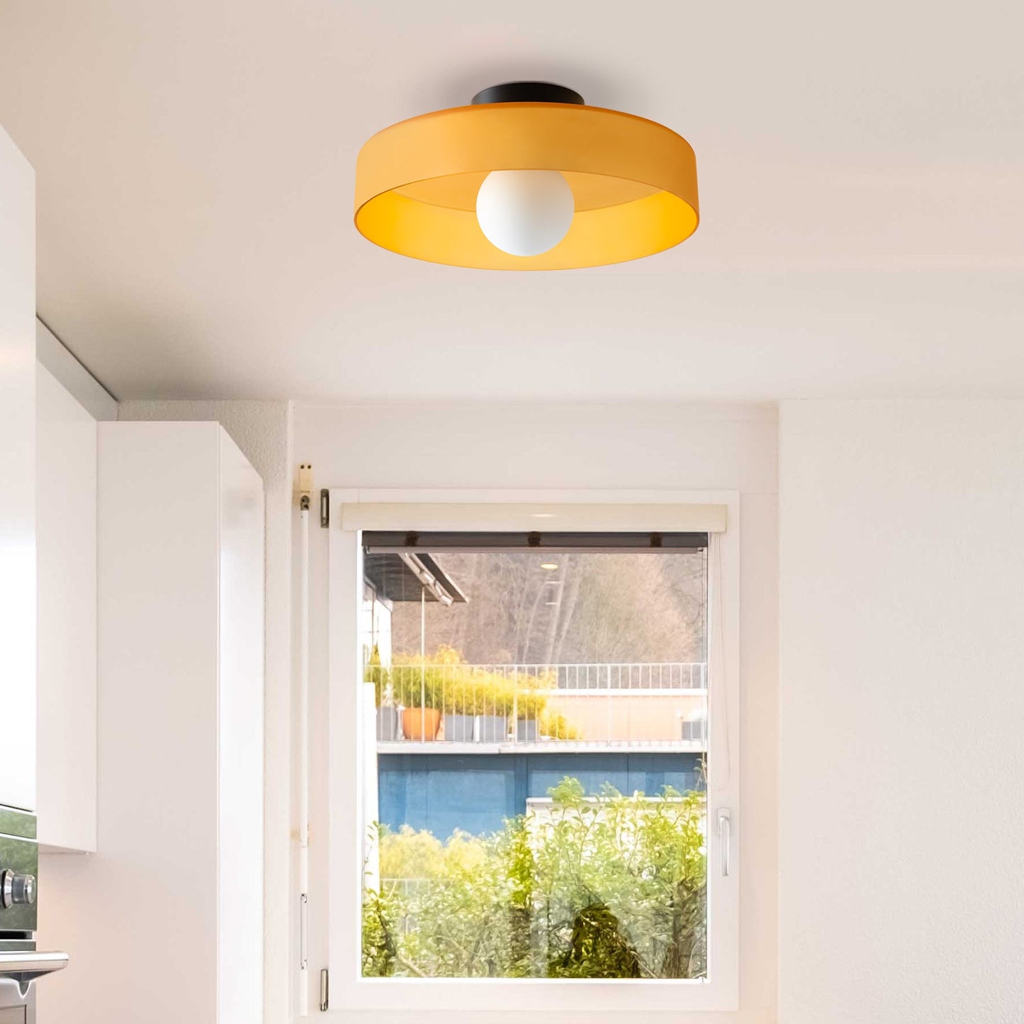 Kelly | Flush Ceiling Light, Modern