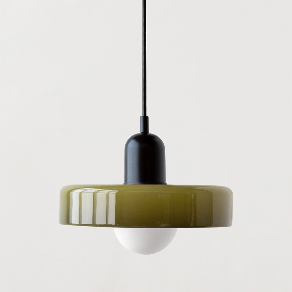 Luna | Retro Glass Pendant Lights, Living Room