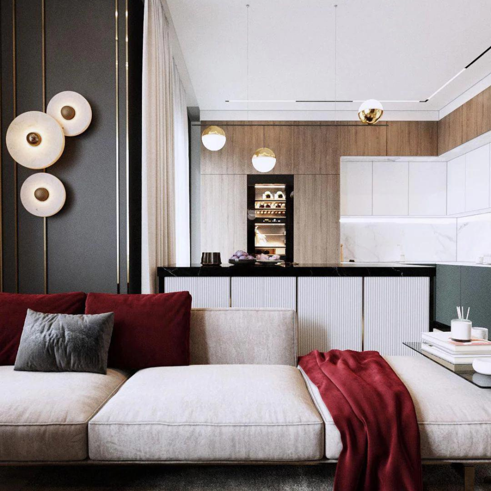 Elara | Soft Glow Alabaster Wall Lamp