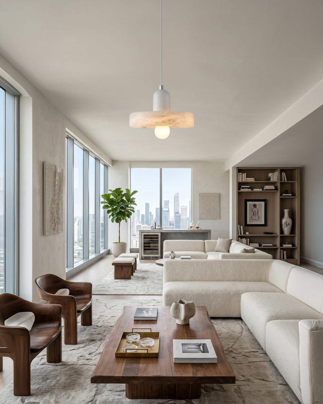 Arabella | Hanging Modern Pendant Light Fixture