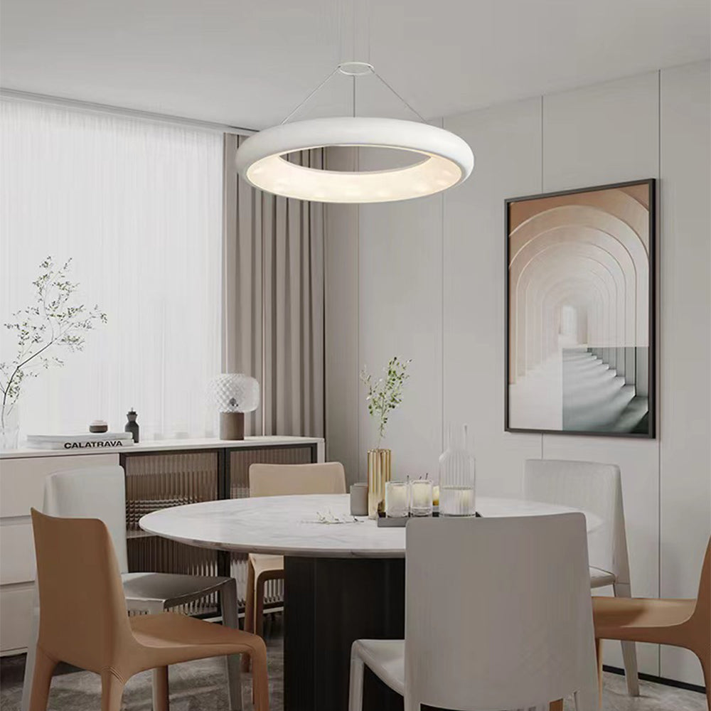 Freya | Pendant Light Round LED Ceiling Light for Modern Kitchen Island