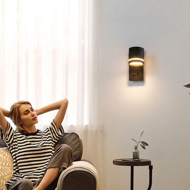 Jesse | Modern Rotatable LED Hallway Wall Light