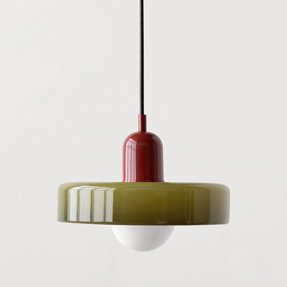 Luna | Retro Glass Pendant Lights, Living Room