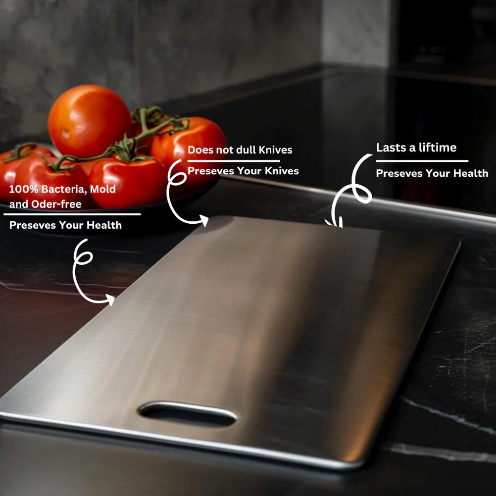 Elodie | Food Grade Odor Resistant Chopping Board for Meat Vegetables and Fruit Preparation