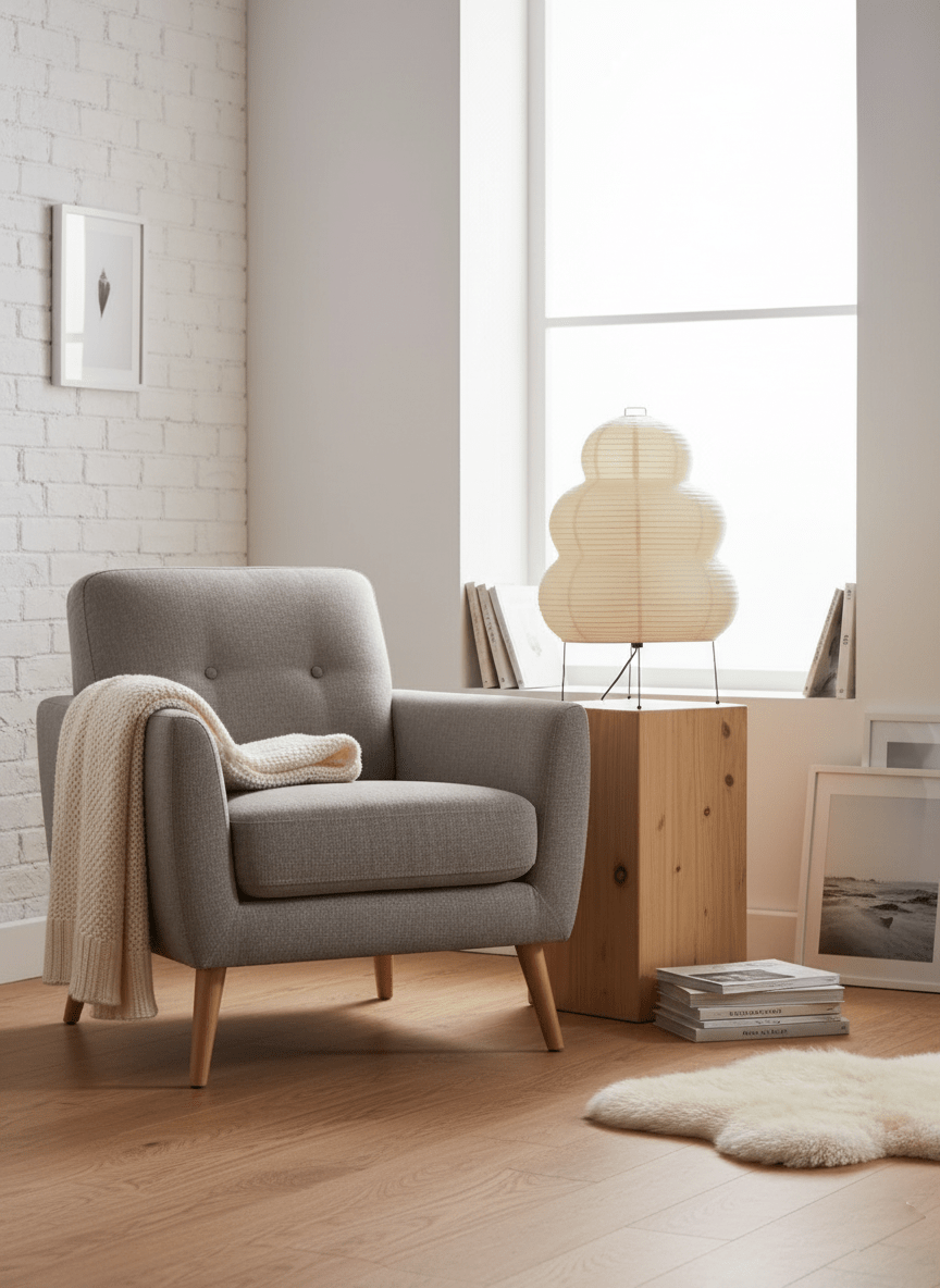 Cassian | Minimalist Japandi Style Floor Lamp