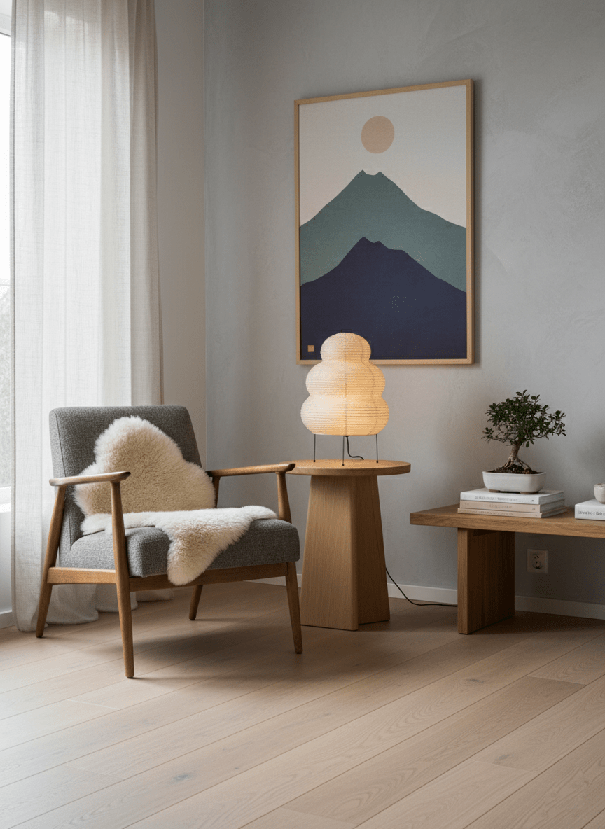 Cassian | Minimalist Japandi Style Floor Lamp