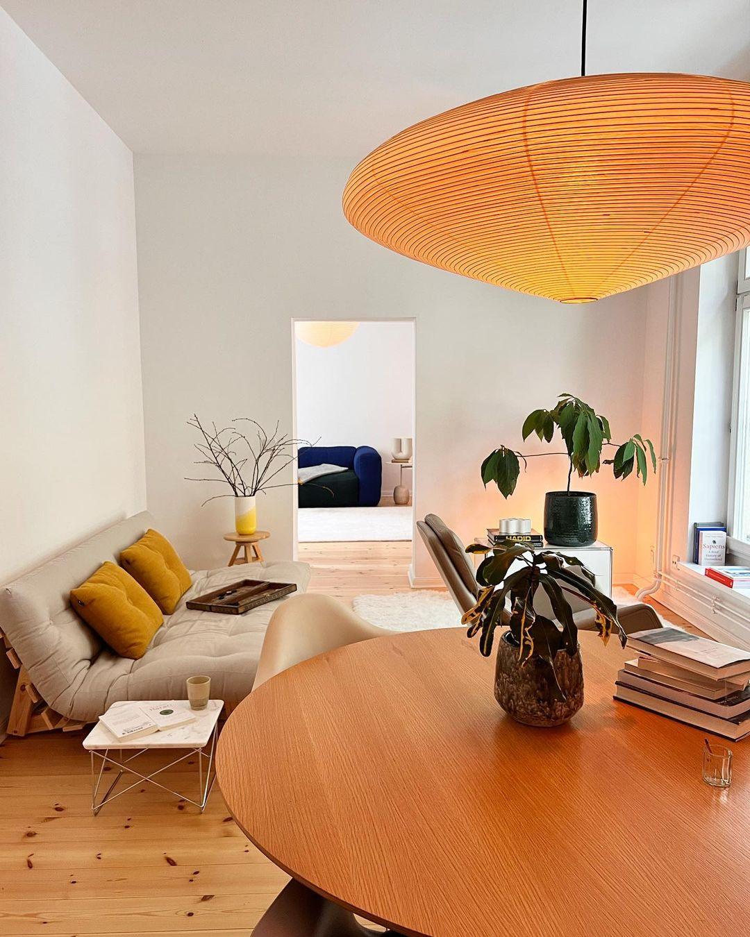Zephyra | Japanese-Style Handcrafted Pendant Light for Living Room