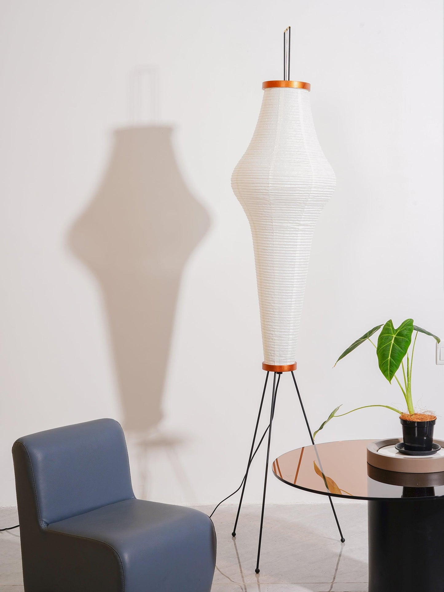 Jaxen | Classic Paper Floor Lamp Lighting for Bedroom or Lounge