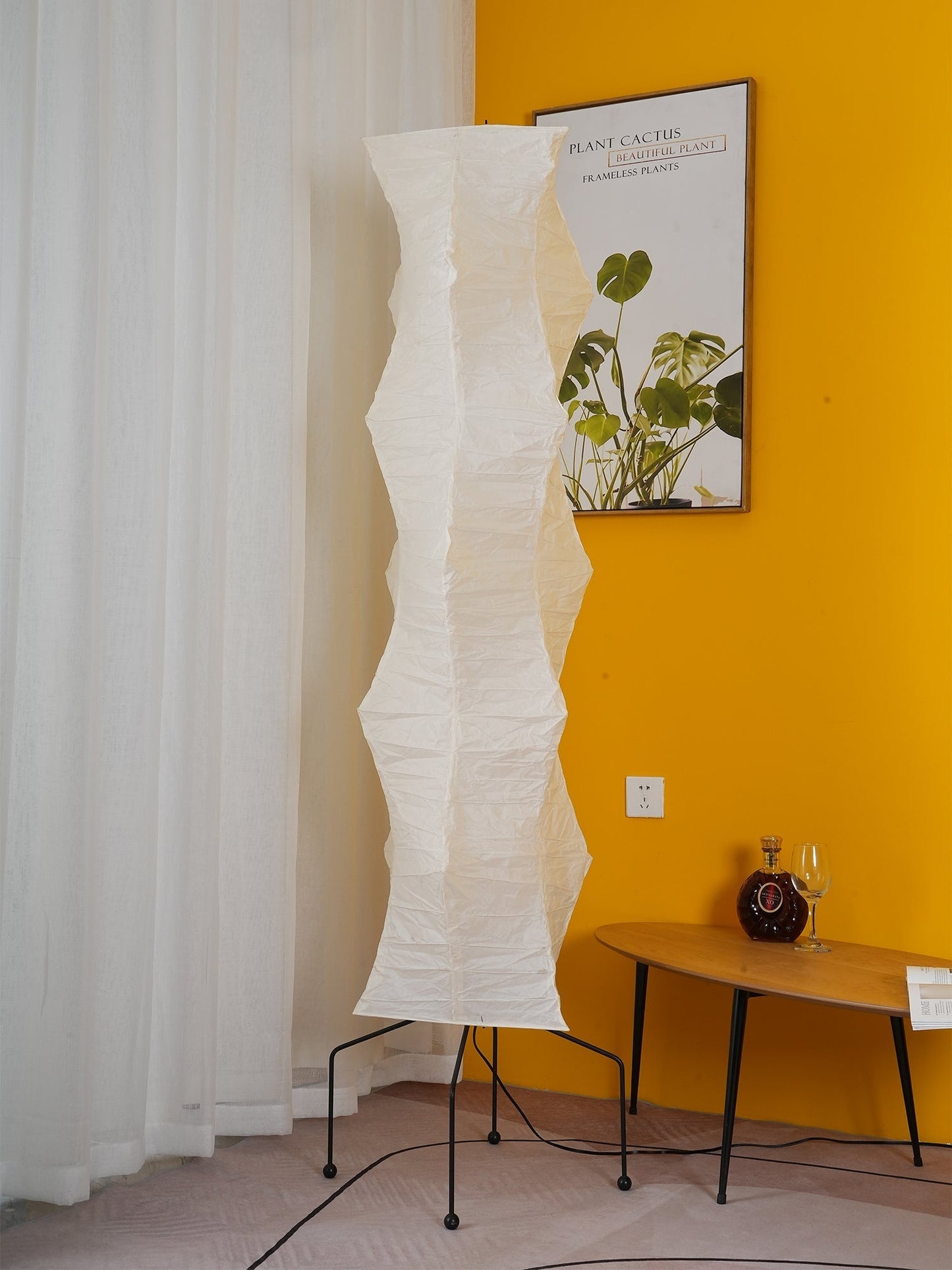 Jaxen | Classic Paper Floor Lamp Lighting for Bedroom or Lounge