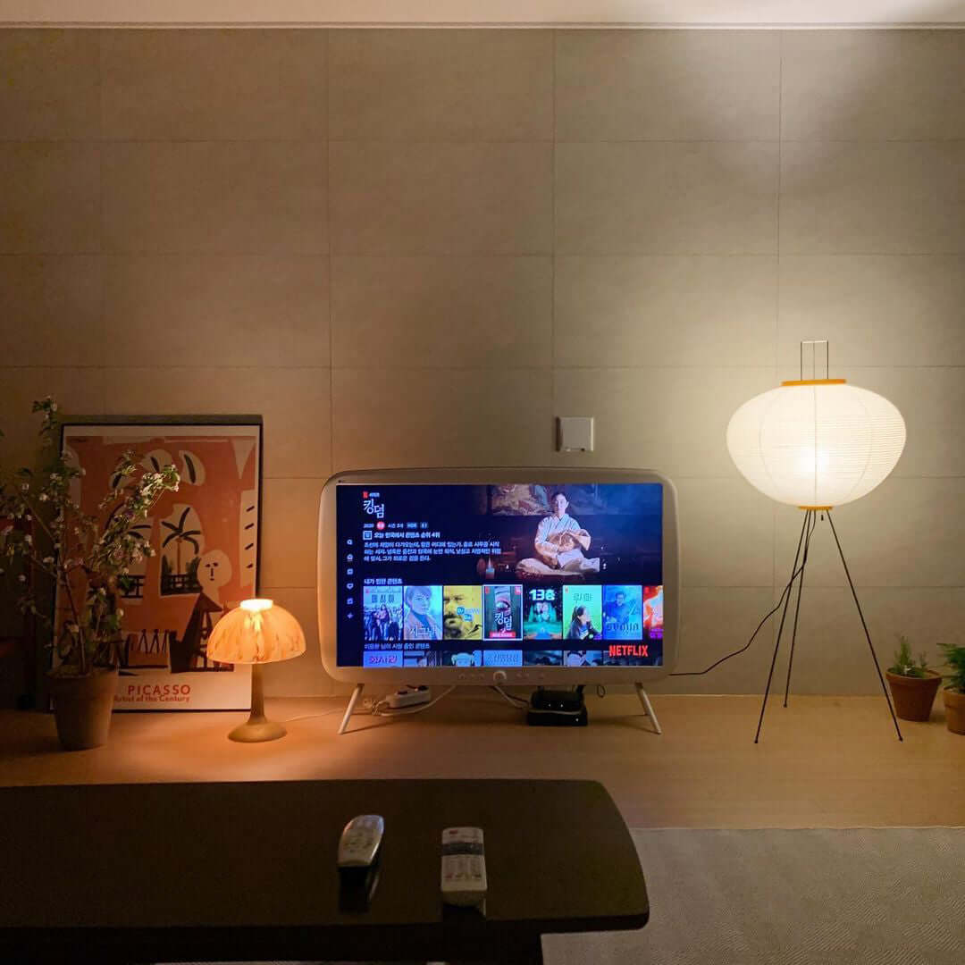 Jaxen | Classic Paper Floor Lamp Lighting for Bedroom or Lounge