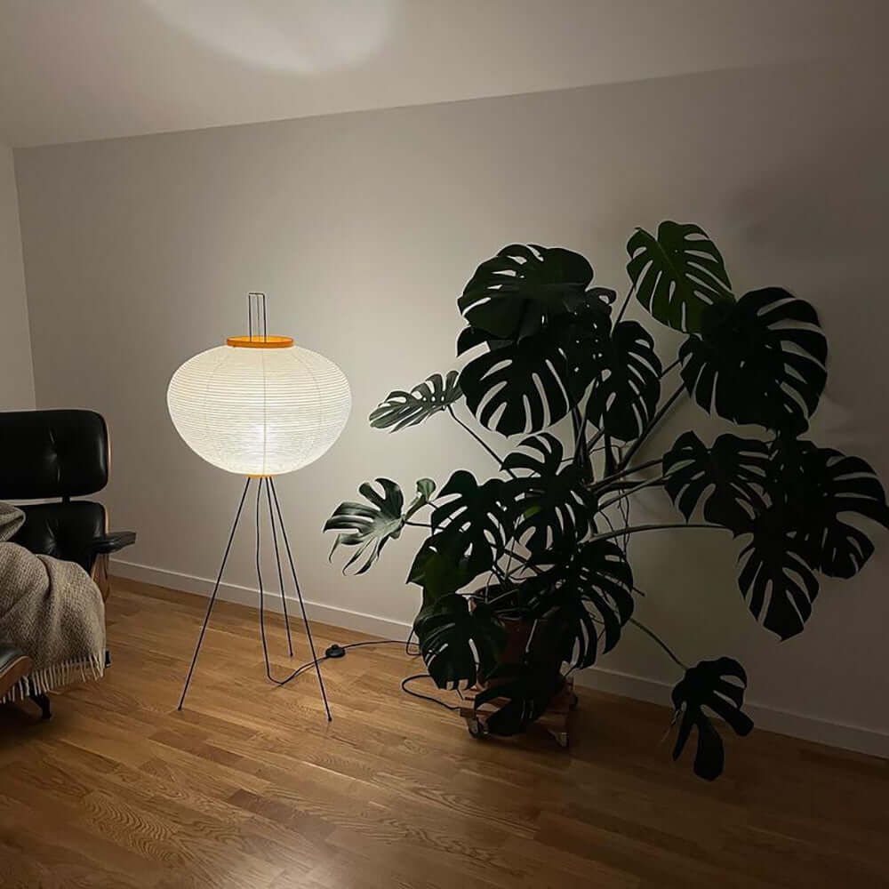 Jaxen | Classic Paper Floor Lamp Lighting for Bedroom or Lounge
