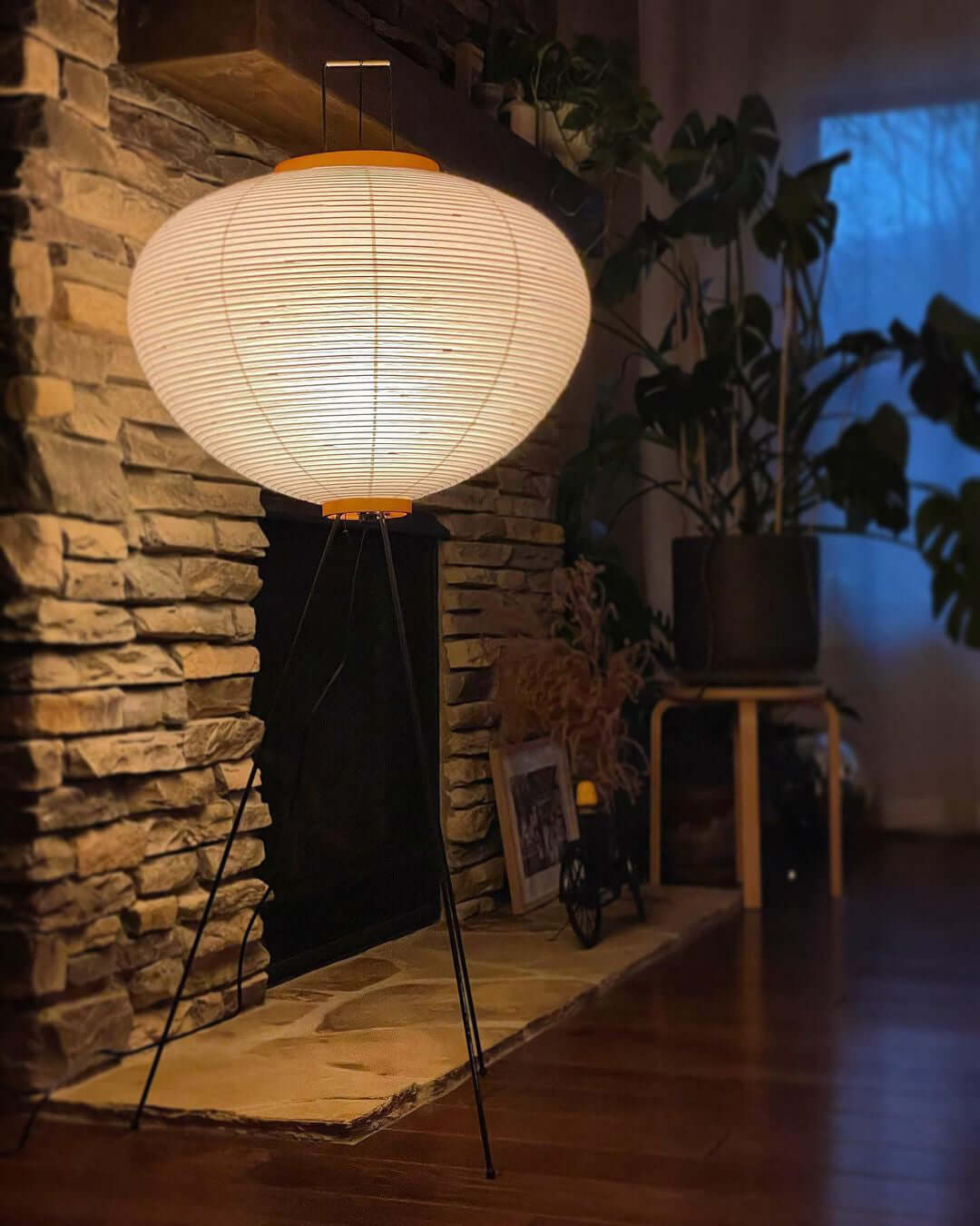 Jaxen | Classic Paper Floor Lamp Lighting for Bedroom or Lounge