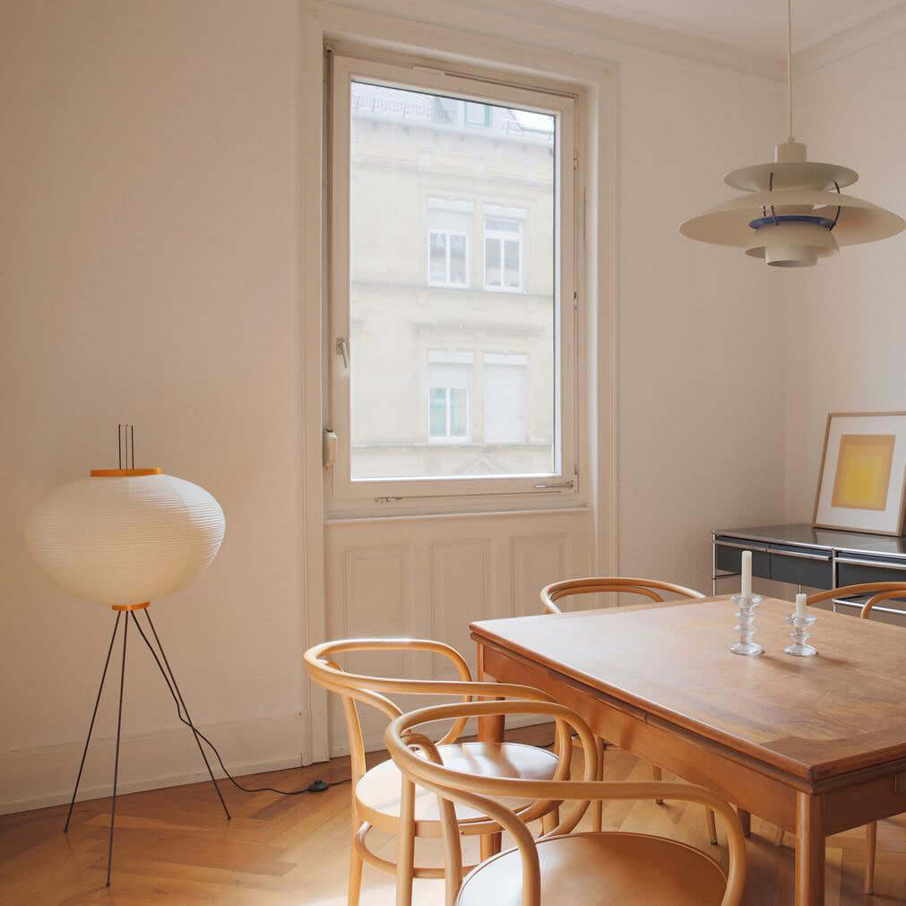 Jaxen | Classic Paper Floor Lamp Lighting for Bedroom or Lounge