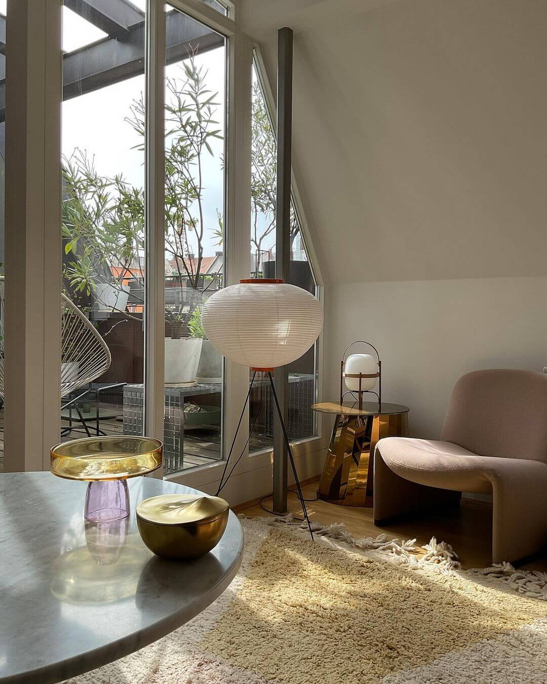 Jaxen | Classic Paper Floor Lamp Lighting for Bedroom or Lounge