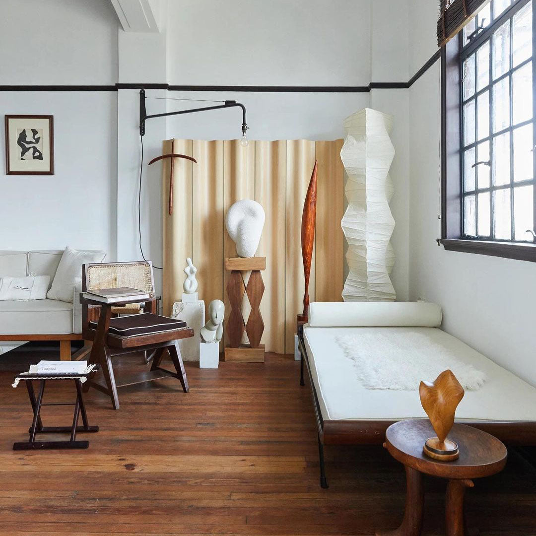 Jaxen | Classic Paper Floor Lamp Lighting for Bedroom or Lounge