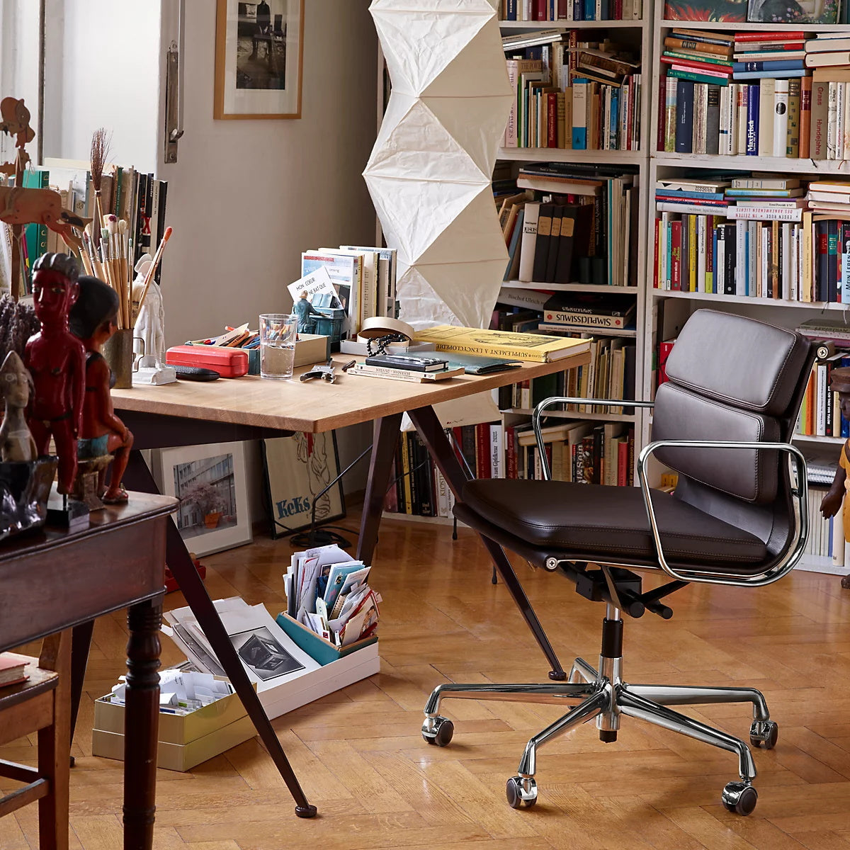 Jaxen | Classic Paper Floor Lamp Lighting for Bedroom or Lounge
