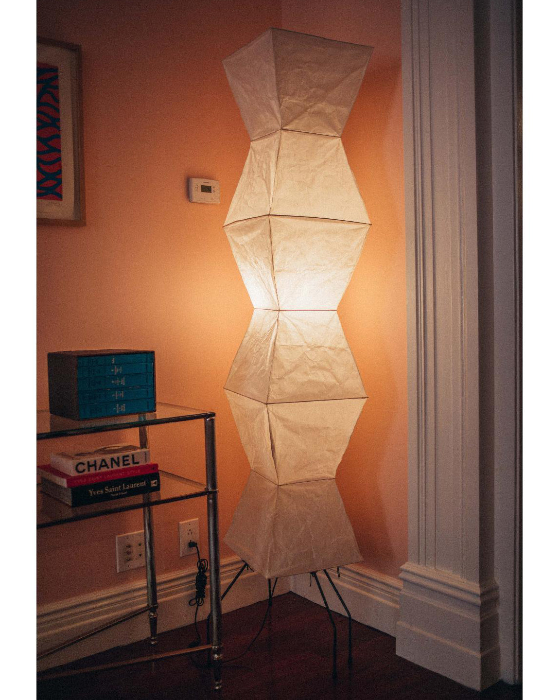 Jaxen | Classic Paper Floor Lamp Lighting for Bedroom or Lounge