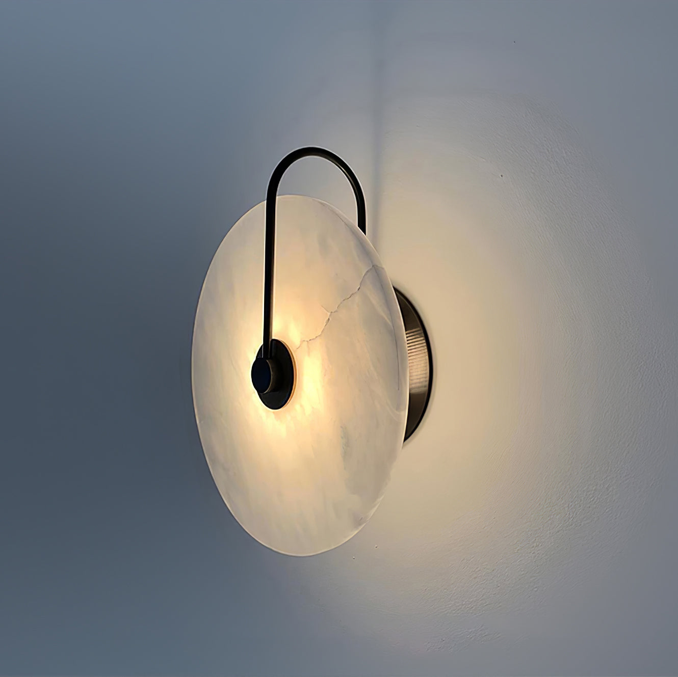 Contemp | Alabaster LED Wall Sconce