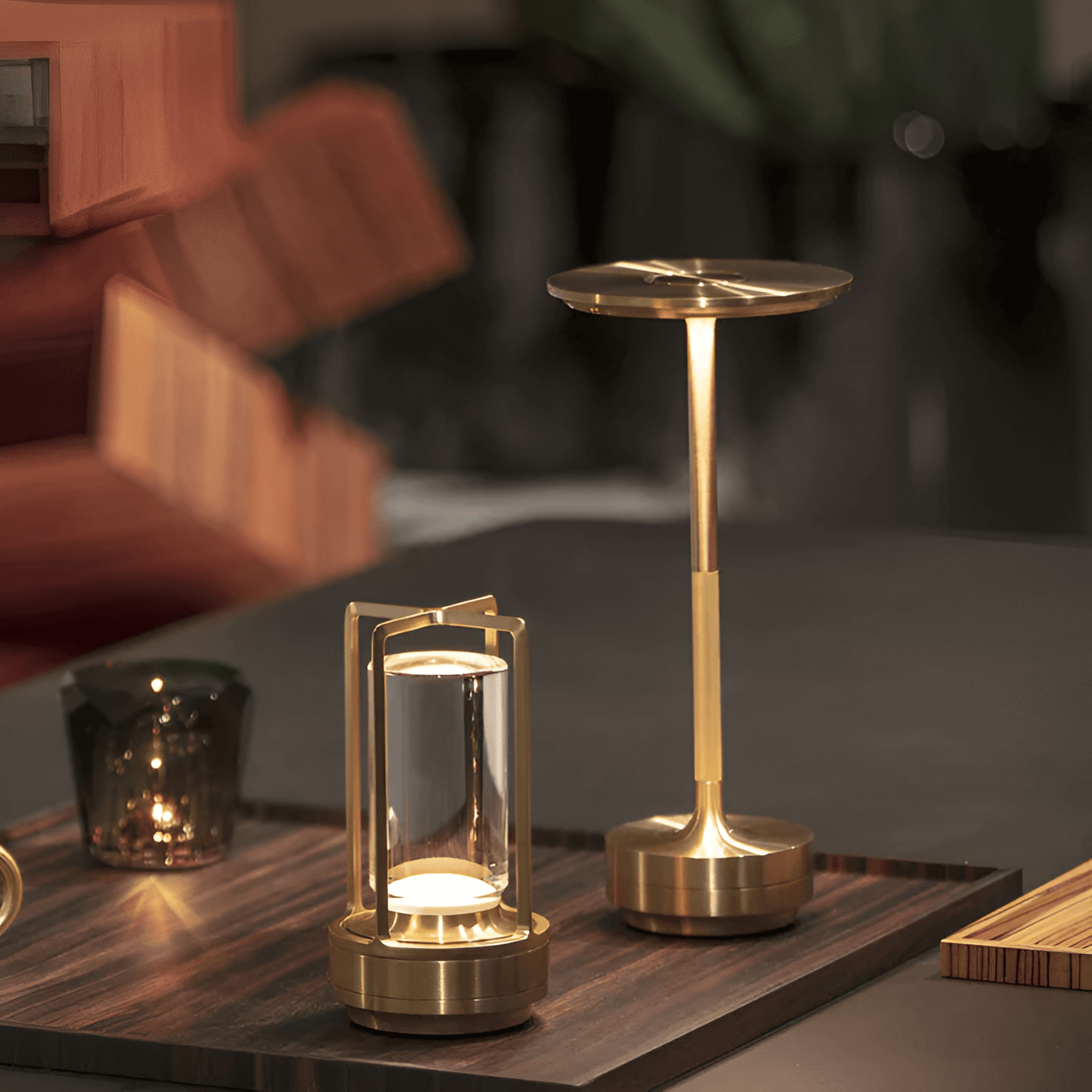 Glow | LED Cordless/Table Lamp, Touch Control