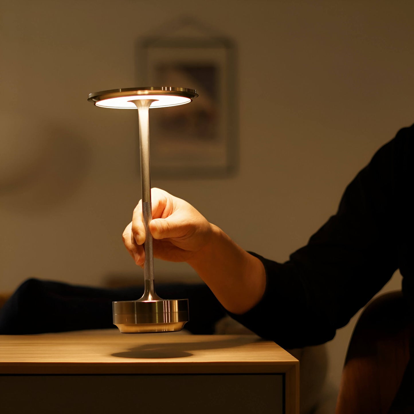 Glow | LED Cordless/Table Lamp, Touch Control