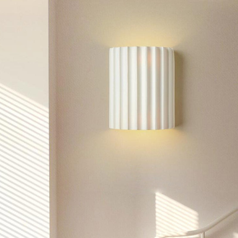 Macaron | LED Wall Sconce, Ruffled Design