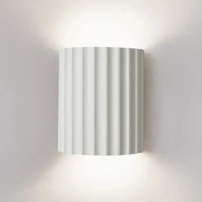 Macaron | LED Wall Sconce, Ruffled Design