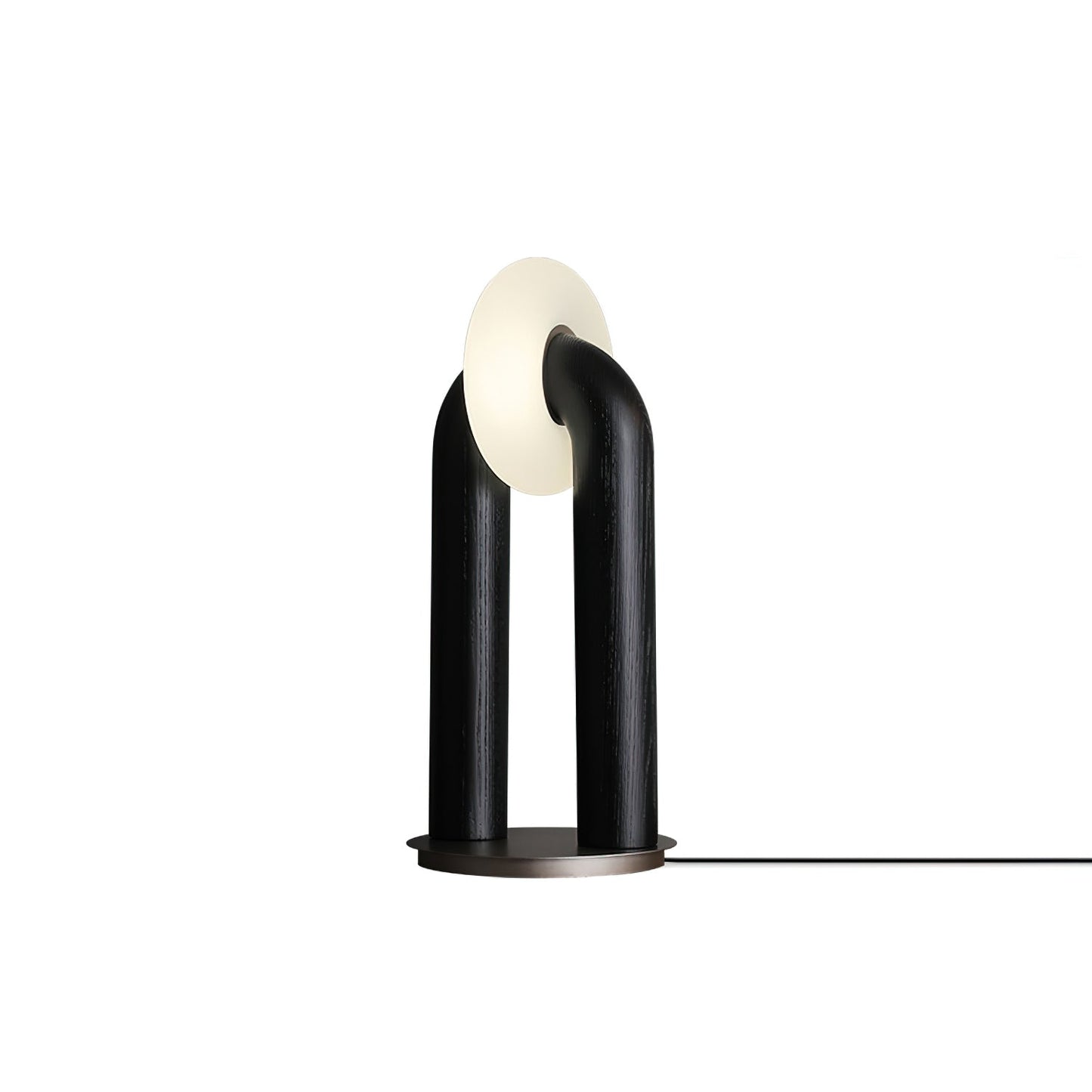 Alaric | Minimalist Modern Desk Lamp Integrated LED Wooden Arc