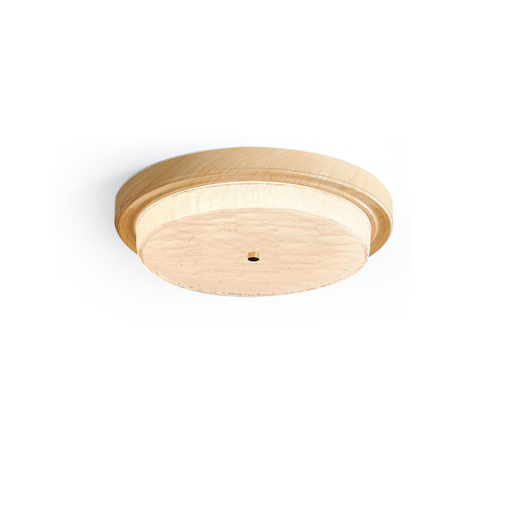 Oakwyn | Round Glass LED Ceiling Light Fixture