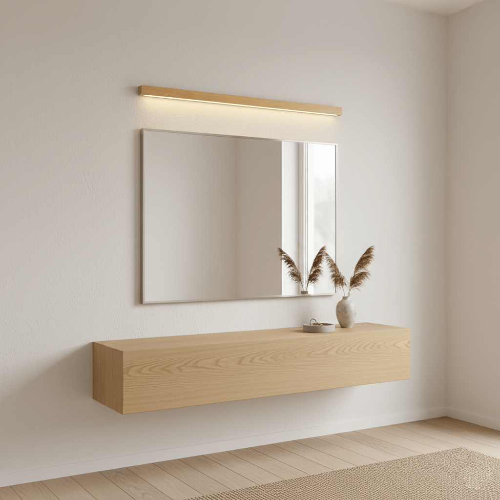 Theo | Wooden Wall Lamp Modern Minimalist Bedroom Hallway