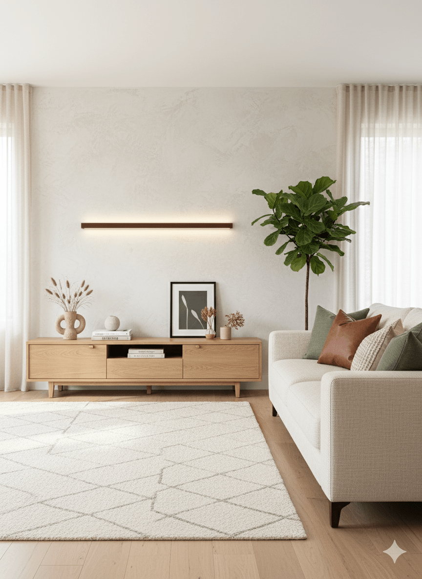 Theo | Wooden Wall Lamp Modern Minimalist Bedroom Hallway