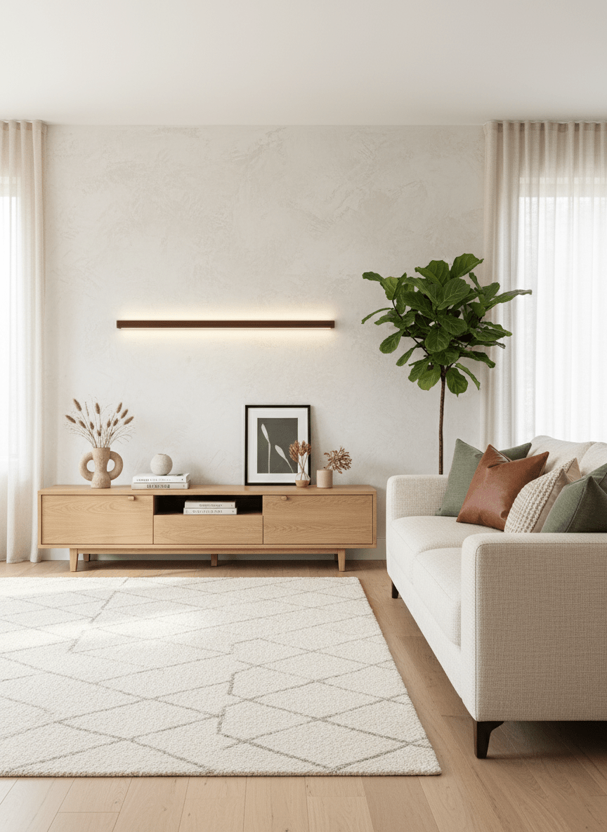 Theo | Wooden Wall Lamp Modern Minimalist Bedroom Hallway