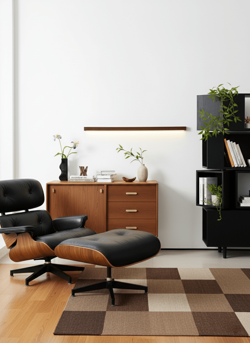 Theo | Wooden Wall Lamp Modern Minimalist Bedroom Hallway