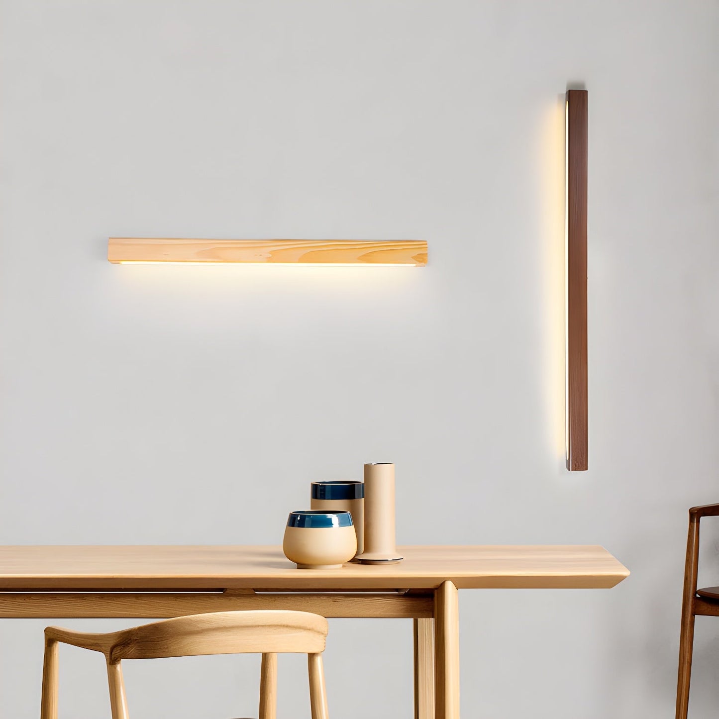 Theo | Wooden Wall Lamp Modern Minimalist Bedroom Hallway