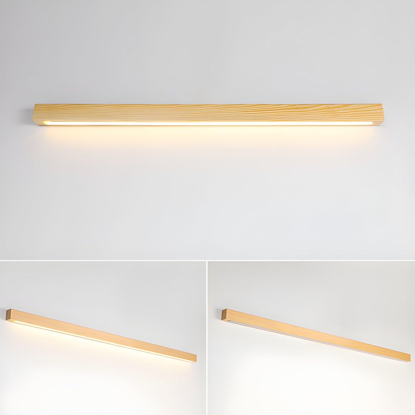 Theo | Wooden Wall Lamp Modern Minimalist Bedroom Hallway