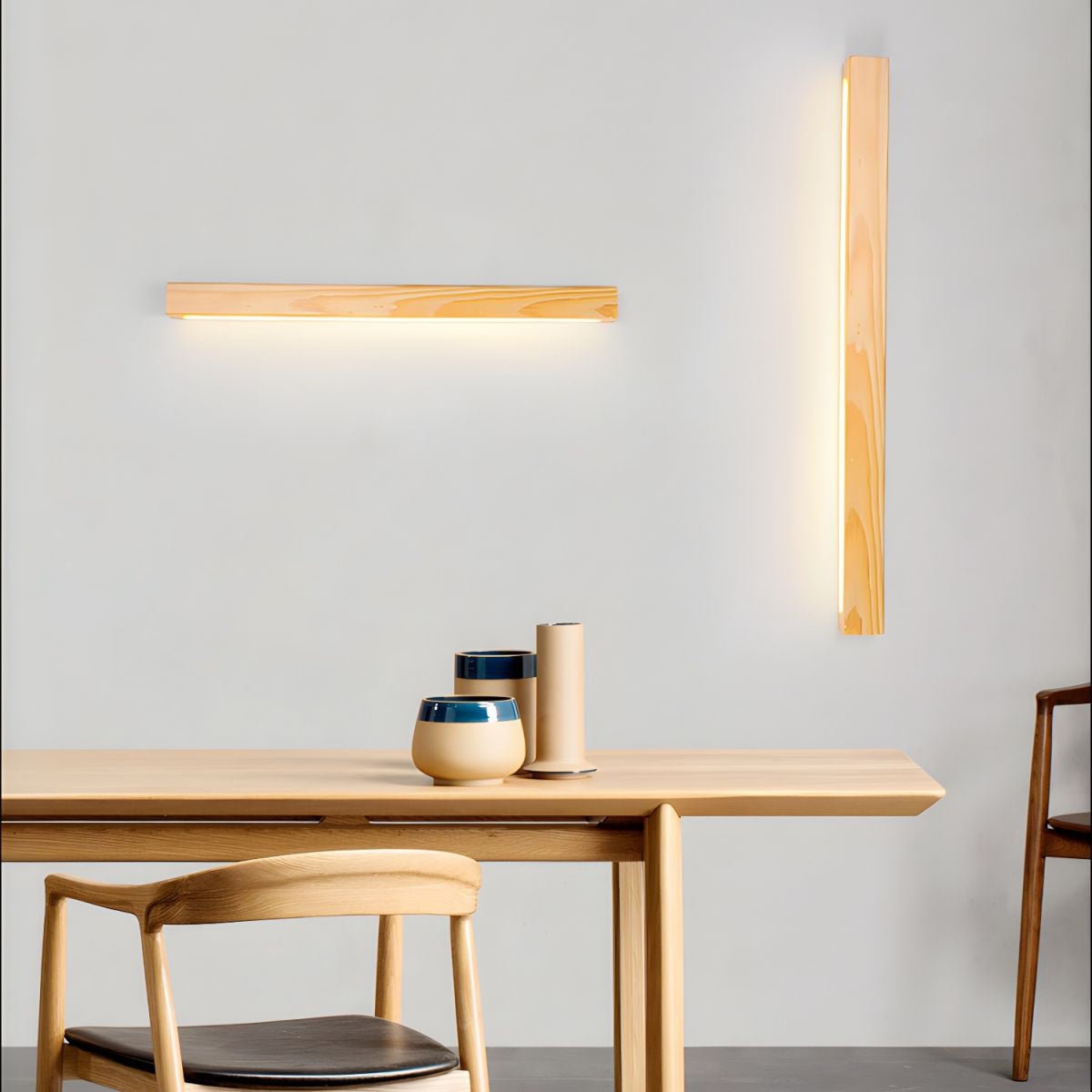 Theo | Wooden Wall Lamp Modern Minimalist Bedroom Hallway