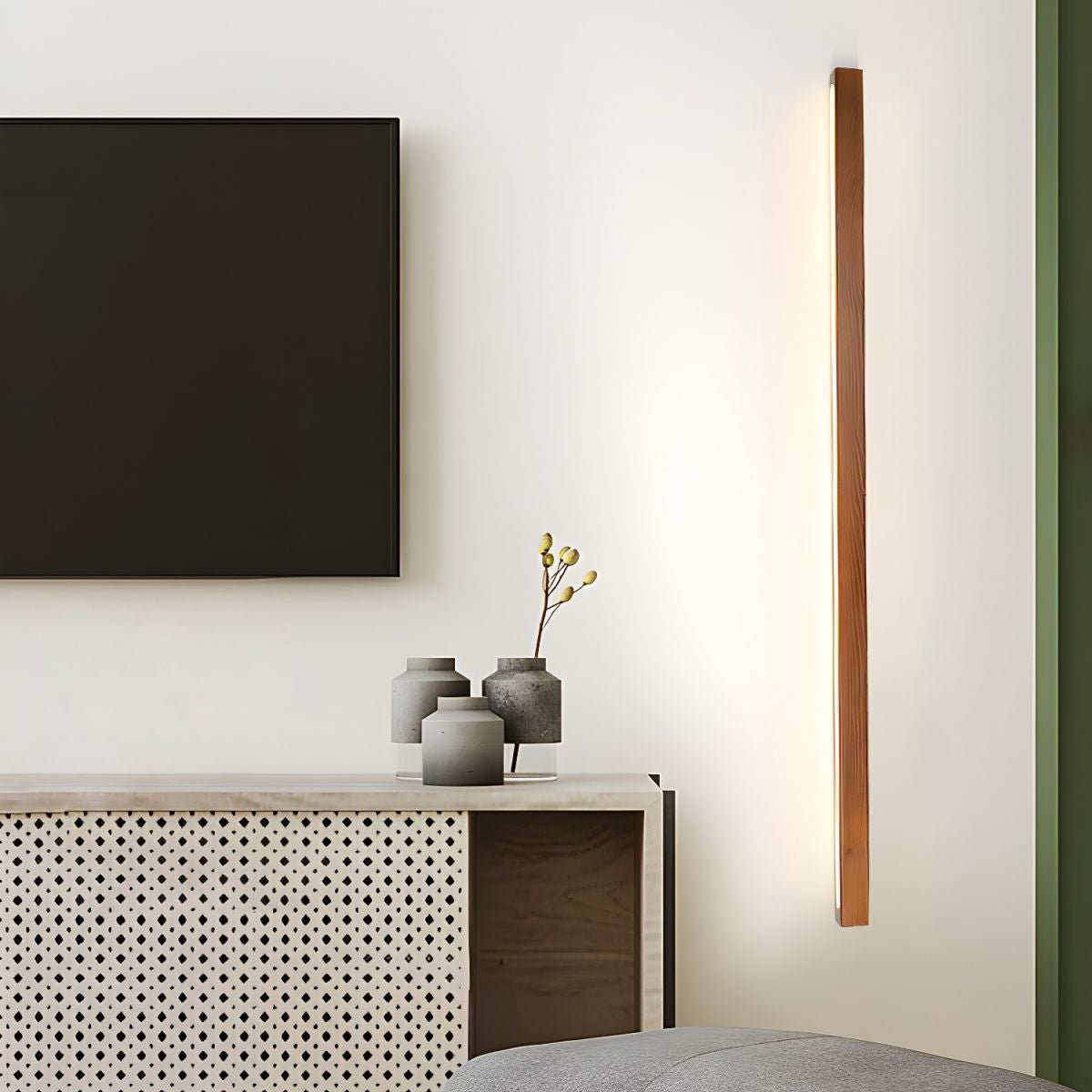 Theo | Wooden Wall Lamp Modern Minimalist Bedroom Hallway