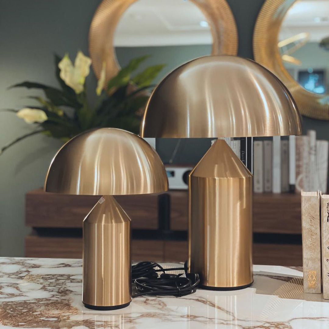 Calix | Metal Table Lamp Ambient Indoor Lighting for Nightstand Desk